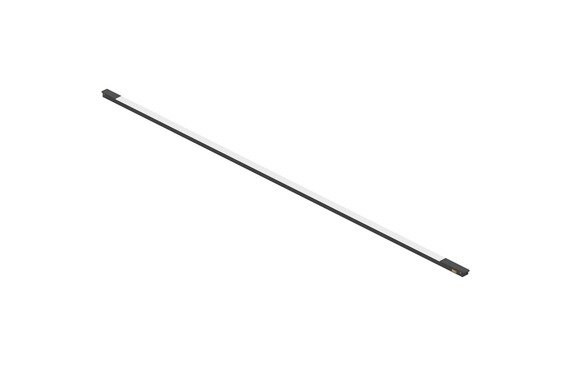 M9573  Magneto 48V Mini Linear Spotlight, 550mm, 12W LED 110º, 3000K, 840lm, Black, 3yrs Warranty